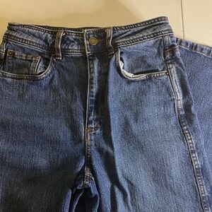 Sezane Blue Denim Flare & Wide Leg Jeans Sz 36